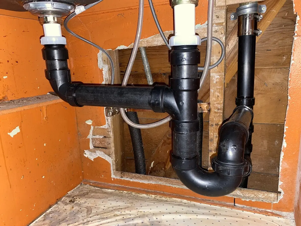 Professional Repiping Services equipment and tools on the job in Alton